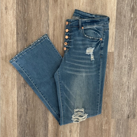 Wide Leg Jeans - Picture 1 of 4